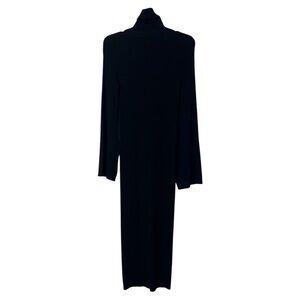 ZARA split bell sleeve ribbed knit, turtleneck dress size‎ small